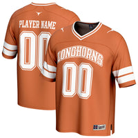 Texas Longhorns NIL Pick-A-Player Football Fashion Jersey - Texas Orange