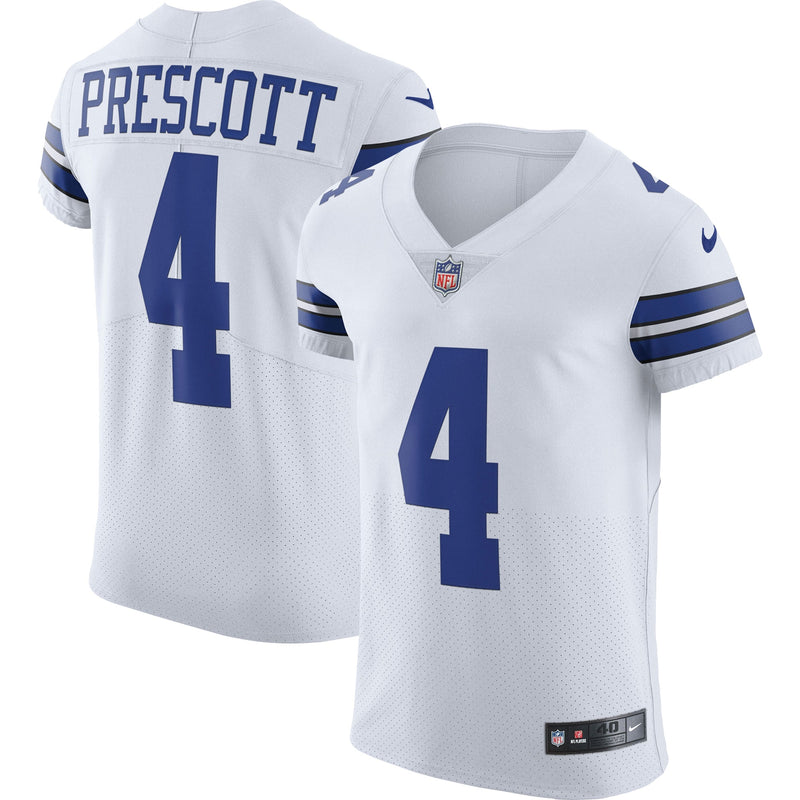 Dallas Cowboys Dak Prescott White Elite Player Jersey