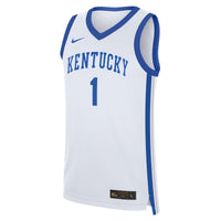 Devin Booker White Kentucky Wildcats Performance Replica Basketball Jersey