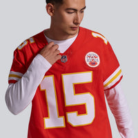 Kansas City Chiefs Patrick Mahomes Red Team Elite Jersey