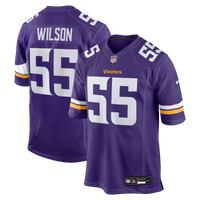Minnesota Vikings Eric Wilson Purple Team Game Jersey
