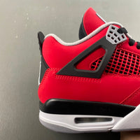Mid Top Sneakers, Red Colorway, Lace Up Design, Casual Gift for Sneaker Fans