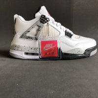 Sneakers, White Gray Colorway, Lace Up Design, Casual Gift for Sneaker Fans