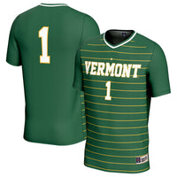 #1 Vermont Catamounts 2024 NCAA Soccer National Champions One-Star Lightweight Fashion Jersey - Green