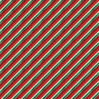 Red and Green Stripe Gift Wrap, Candy Cane Tartan Wrapping Paper, Holiday Present Paper, Christmas Wrapping Paper, Festive Gift Wrap Roll