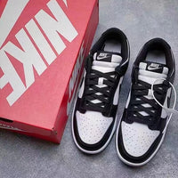 Sneakers, White Black Colorway, Lace Up Design, Casual Gift for Sneaker Fans
