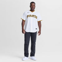 Pittsburgh Pirates Lake Bachar White Home Replica Jersey