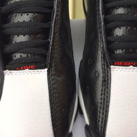 Basketball Shoes, White Black Colorway, Lace Up Design, Casual Gift for Shoe Lovers