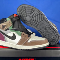 Sneakers, Brown White Colorway, Lace Up Design, Casual Gift for Sneaker Fans