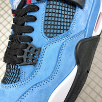 Sneakers, Blue Colorway, Suede Footwear, Lace Up Design, Casual Gift for Sneaker Fans