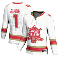 Denver Pioneers 2024 NCAA Ice Hockey National Champions Fashion Jersey - White