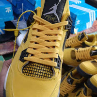 Sneakers, Black Yellow Colorway, Lace Up Design, Casual Gift for Sneaker Fans