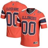 Illinois Fighting Illini NIL Pick-A-Player Football Jersey - Orange