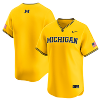 Maize Michigan Wolverines Alternate Limited Baseball Jersey