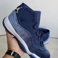 Sneakers, Blue Colorway, Lace Up Design, Casual Gift for Sneaker Fans