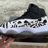Sneakers, Black White Colorway, Cracked Pattern, Lace Up Design, Casual Gift for Sneaker Fans
