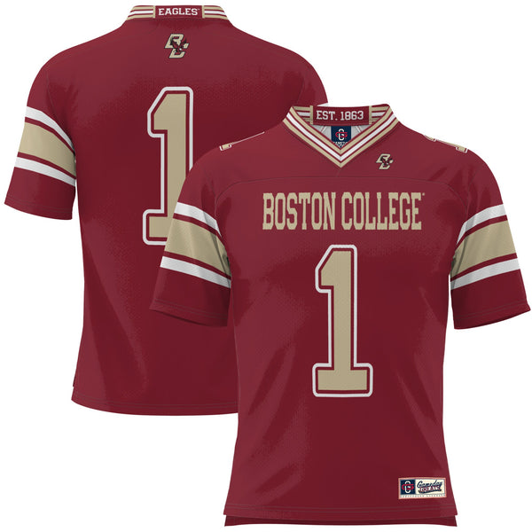 #1 Boston College Eagles Football Jersey - Maroon