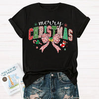Adorable Holiday Educator Shirt, Merry Christmas Teacher T-Shirt, School Teacher Graphic Tee, Winter Christmas Teacher Shirt, Teacher Xmas Present