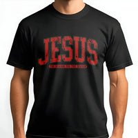 Vintage Christian Christmas Shirt, Jesus the Reason for the Season T-Shirt, Distressed Religious Graphic Tee, Faith Holiday Present T-Shirt
