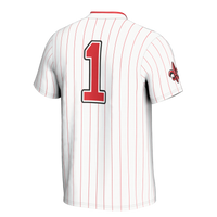 #1 Louisiana Ragin' Cajuns Lightweight Softball Jersey - White