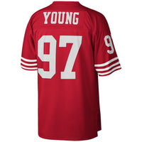 San Francisco 49ers Bryant Young Scarlet Legacy Replica Jersey