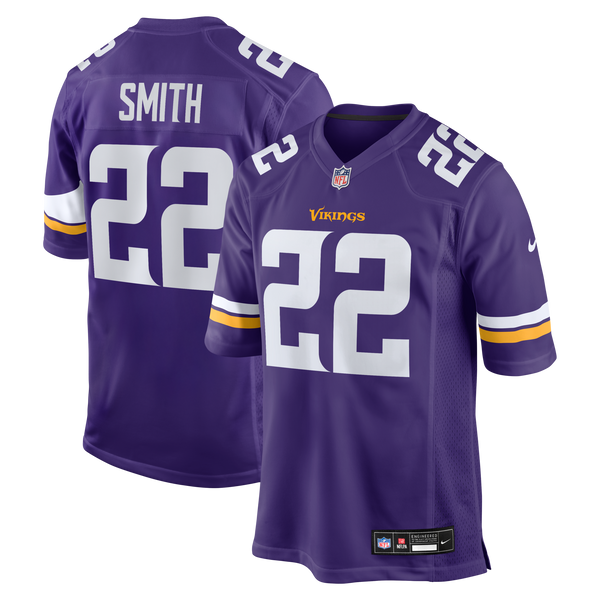 Minnesota Vikings Harrison Smith Purple Game Jersey