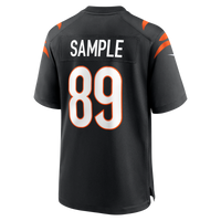 Cincinnati Bengals Drew Sample Black Game Jersey