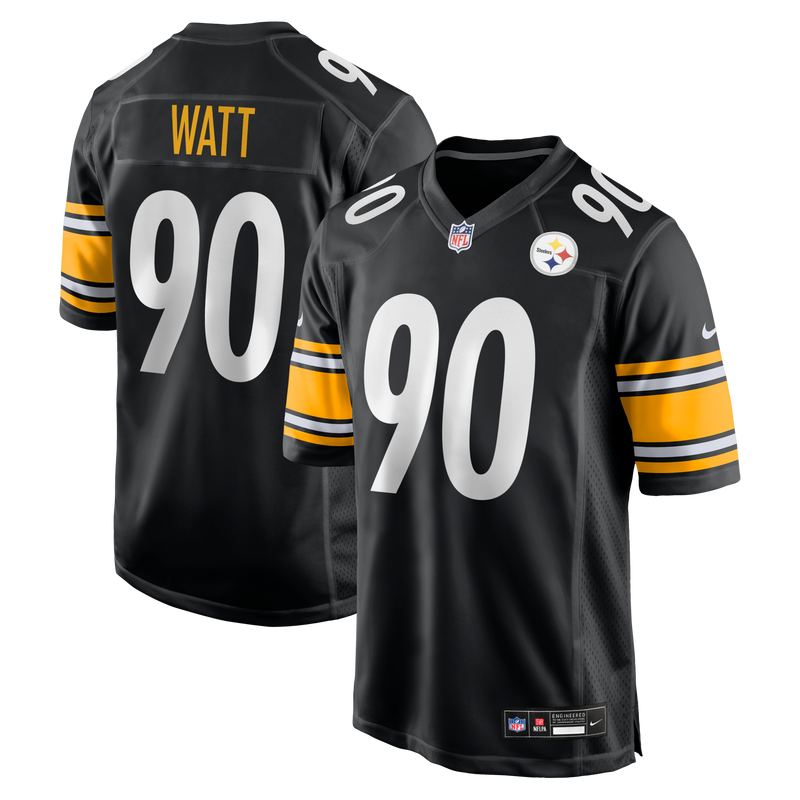 Pittsburgh Steelers T.J. Watt Black Game Jersey