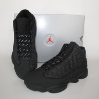 High Top Sneakers, Black Colorway, Leather Footwear, Lace Up Design, Casual Gift for Sneaker Fans