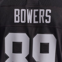 Las Vegas Raiders Brock Bowers Black Player Game Jersey