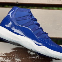 Sneakers, Midnight Blue Colorway, Lace Up Design, Casual Gift for Sneaker Fans