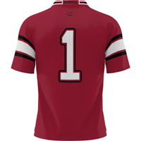 #1 Arkansas Razorbacks Football Jersey - Cardinal