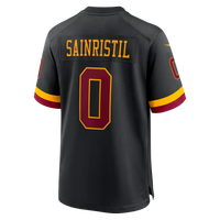 Washington Commanders Mike Sainristil Black Hail Raiser Alternate Game Jersey