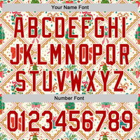 Personalized Name Number Holiday Hoodie, Custom Christmas Patchwork Hoodie, 3D Pattern Pullover Hoodie, Festive Sports Fan Sweatshirt Present
