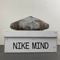 Slides, Gray Brown Colorway, Camouflage Pattern, Slip On Design, Casual Gift for Shoe Lovers