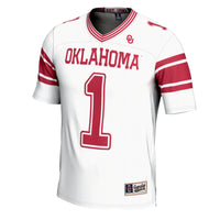 #1 Oklahoma Sooners Football Jersey - White
