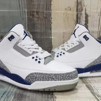 Sneakers, Blue White Colorway, Lace Up Design, Casual Gift for Sneaker Fans