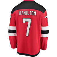 New Jersey Devils Dougie Hamilton Red Breakaway Player Jersey