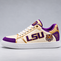 LSU - Cream, Gold and Purple in Measured Contrast