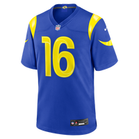 Los Angeles Rams Tru Edwards Royal Team Game Jersey