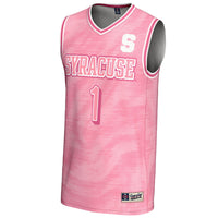 #1 Syracuse Orange Lightweight Basketball Fashion Jersey - Pink