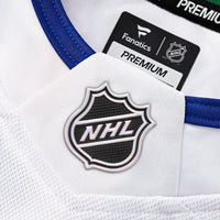 Vancouver Canucks White Away Premium Custom Jersey