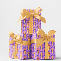 Christ Candle Glow Wrapping Paper, Advent Candle Wrapping Paper, Watercolor Christian Christmas Wrapping Paper, Religious Holiday Gift Wrap