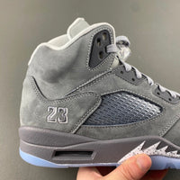Mid Top Sneakers, Gray Colorway, Lace Up Design, Casual Gift for Sneaker Fans