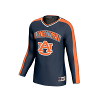 #1 Auburn Tigers Lightweight Volleyball Fashion Jersey - Navy