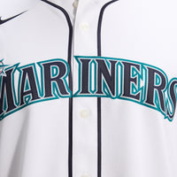 Seattle Mariners Luis Castillo White Home Replica Jersey