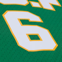 Bill Russell San Francisco Dons 1955/56 Swingman Jersey - Green