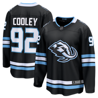 Utah Mammoth Logan Cooley Black Home Breakaway Jersey