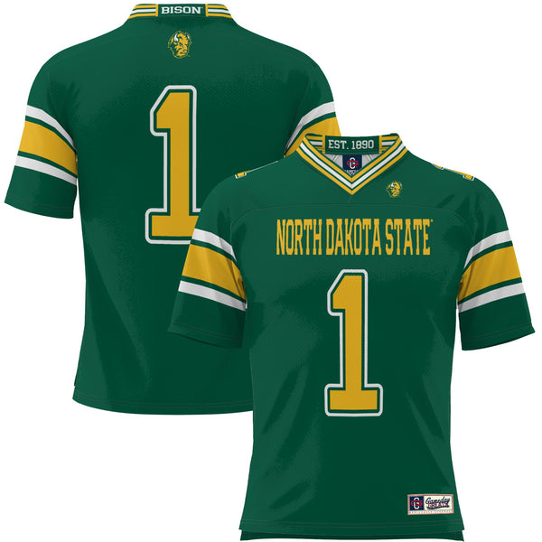 #1 NDSU Bison Endzone Football Jersey - Green