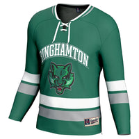 Binghamton Bearcats Spirit Hockey Jersey - Green